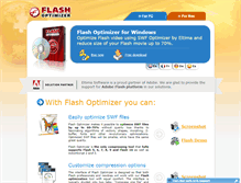 Tablet Screenshot of flashoptimizer.com